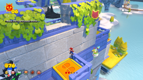 Bowser's Fury Pounce Bounce Isle Cat Coins