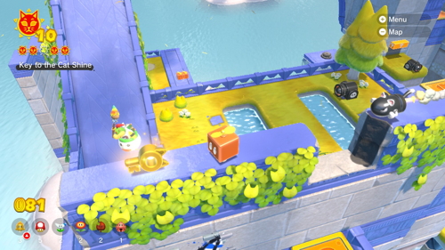 Bowser's Fury Pounce Bounce Isle Cat Shine