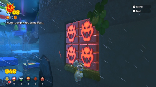 Bowser's Fury Pounce Bounce Isle Cat Shine