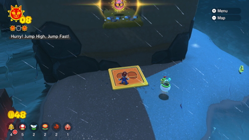 Bowser's Fury Pounce Bounce Isle Cat Shine