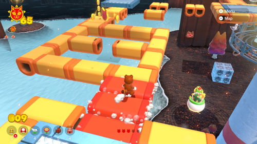 Bowser's Fury Risky Whisker Island Cat Coins