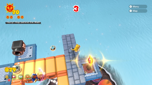 Bowser's Fury Risky Whisker Island Cat Shine