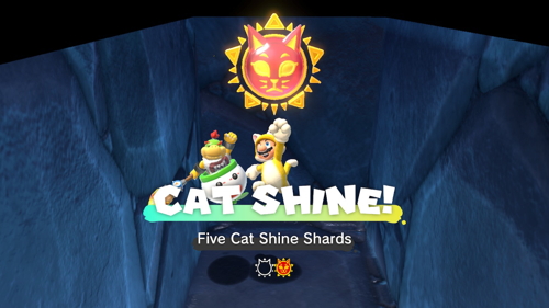 Bowser's Fury Scamper Shores Cat Shine