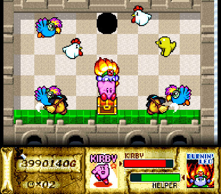 Kirby Super Star Wintertime Location