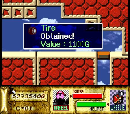 Kirby Super Star Tire