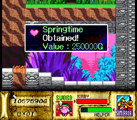 Kirby Super Star Springtime