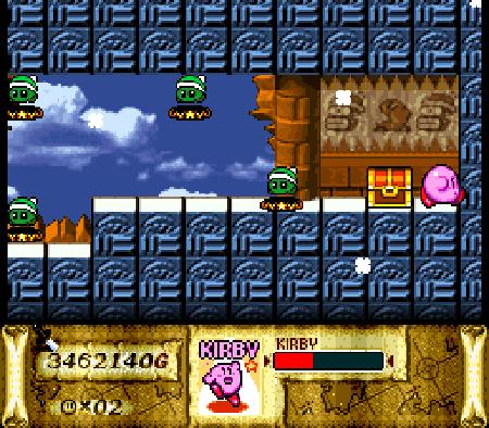 Kirby Super Star Mr. Saturn Location