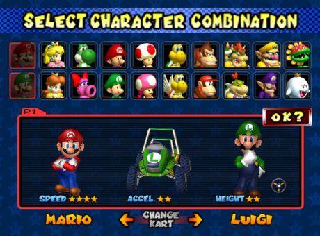 Mario Kart Double Dash Green Fire