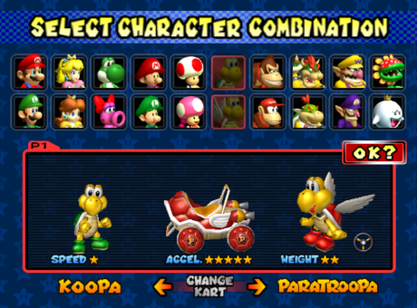 Mario Kart Double Dash Para Wing