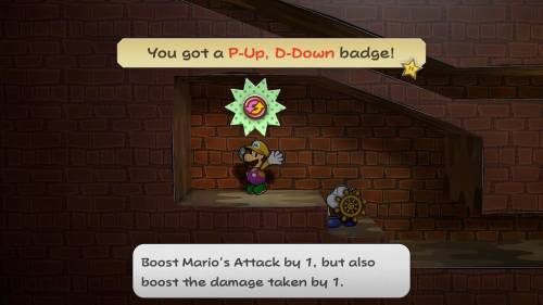 Paper Mario The Thousand Year Door Badges
