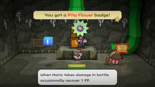 Paper Mario The Thousand Year Door Badges