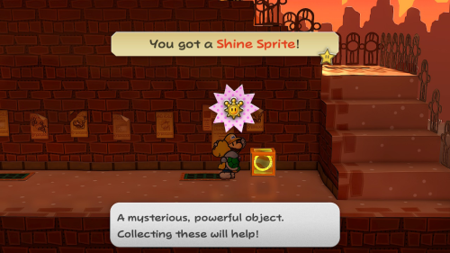 Paper Mario The Thousand Year Door Shine Sprites