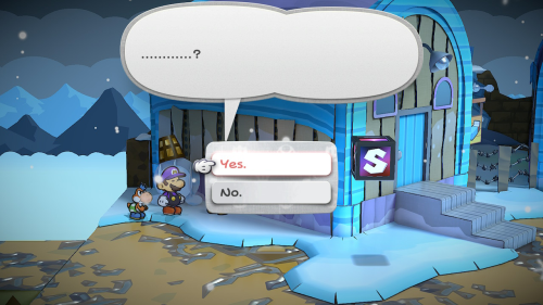 Paper Mario The Thousand Year Door Trouble Center