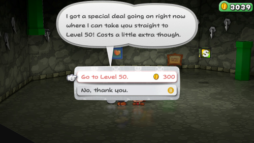 Paper Mario The Thousand Year Door Trouble Center