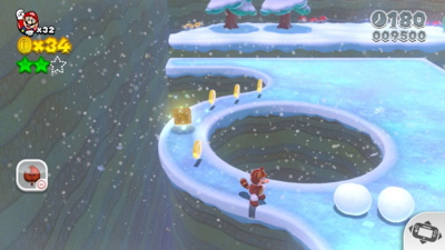 Super Mario 3D World - World 3 Stamps