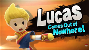 Lucas Joins the Battle! Available as DLC in Smash Bros for Wii U and 3DS this June