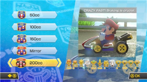 New Footage Shows Off 200cc vs 150cc on Piranha Plant Slide in Mario Kart 8