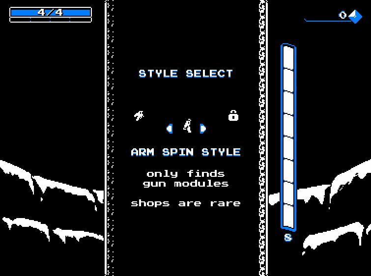 Downwell Styles