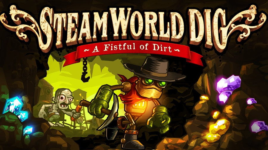 Steamworld Dig Switch Logo