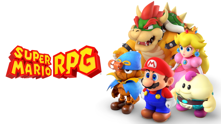Super Mario RPG Logo Switch