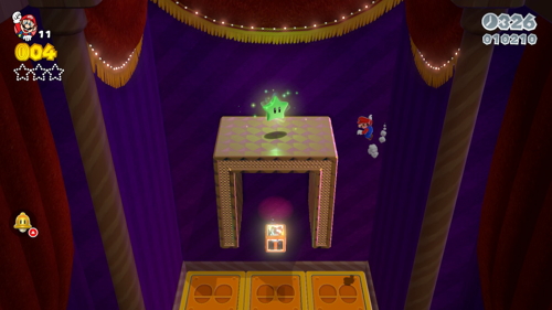 Super Mario 3D World 1-5 Green Stars