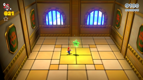 Super Mario 3D World 1-A Green Stars