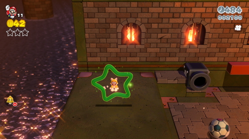 Super Mario 3D World 1-Castle Green Stars