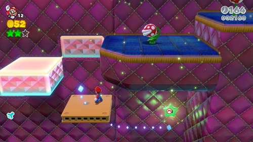 Super Mario 3D World 2-2 Green Stars