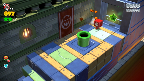 Super Mario 3D World 2-Castle Green Stars