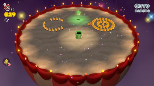 Super Mario 3D World 3-B Green Stars