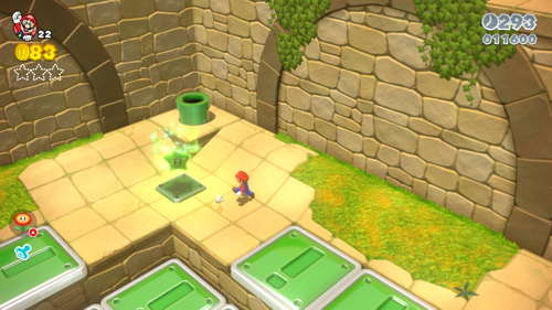 Super Mario 3D World 4-5 Green Stars