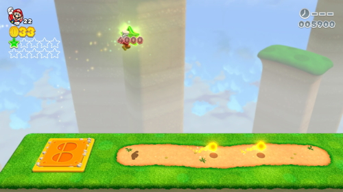 Super Mario 3D World 4-Mystery House Green Stars