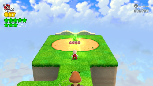 Super Mario 3D World 4-Mystery House Green Stars