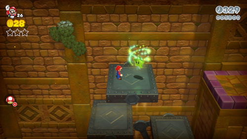 Super Mario 3D World 5-Castle Green Stars