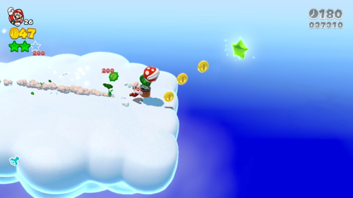 Super Mario 3D World 6-1 Green Stars