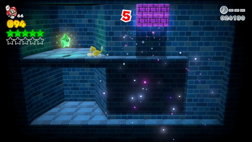 Super Mario 3D World Bowser-Mystery Green Stars