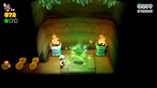 Super Mario 3D World Castle-2 Green Stars