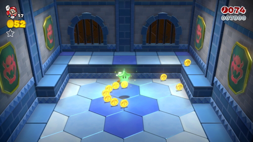 Super Mario 3D World Castle-C Green Stars