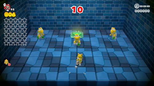 Super Mario 3D World Crown-Mystery Green Stars