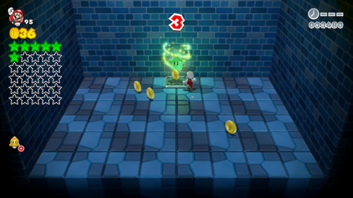 Super Mario 3D World Crown-Mystery Green Stars