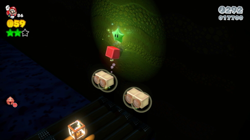 Super Mario 3D World Mushroom-3 Green Stars