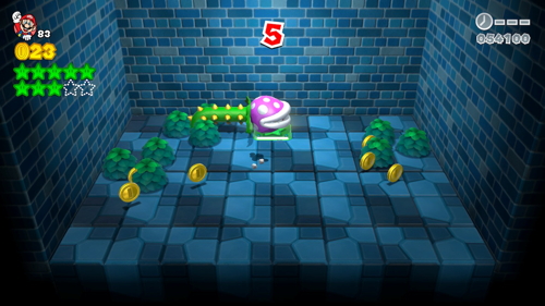 Super Mario 3D World Mushroom-Mystery Green Stars