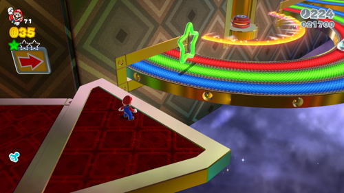Super Mario 3D World Star-1 Green Stars