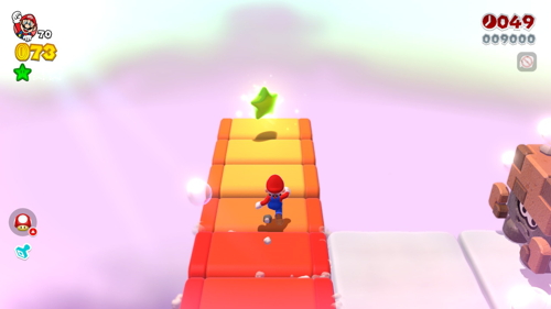 Super Mario 3D World Star-4 Green Stars