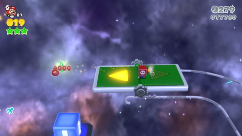 Super Mario 3D World Star-9 Green Stars