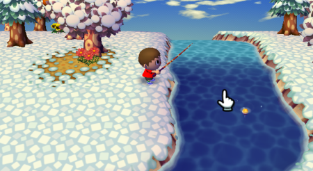 Animal Crossing: City Folk Golden Fishing Rod