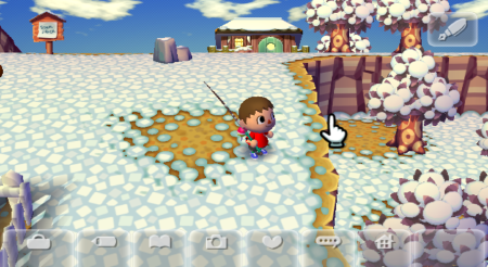 Animal Crossing: City Folk Silver Fishing Rod
