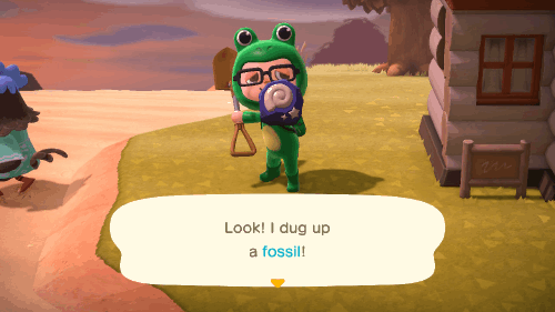 animal crossing new horizons fossil dig