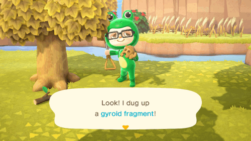 Animal Crossing New Horizons Gyroid Fragment
