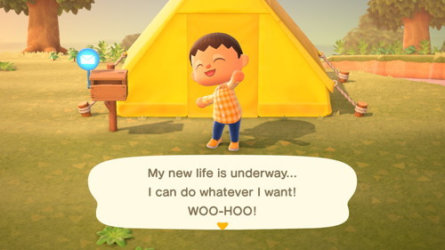 Animal Crossing New Horizons Tent